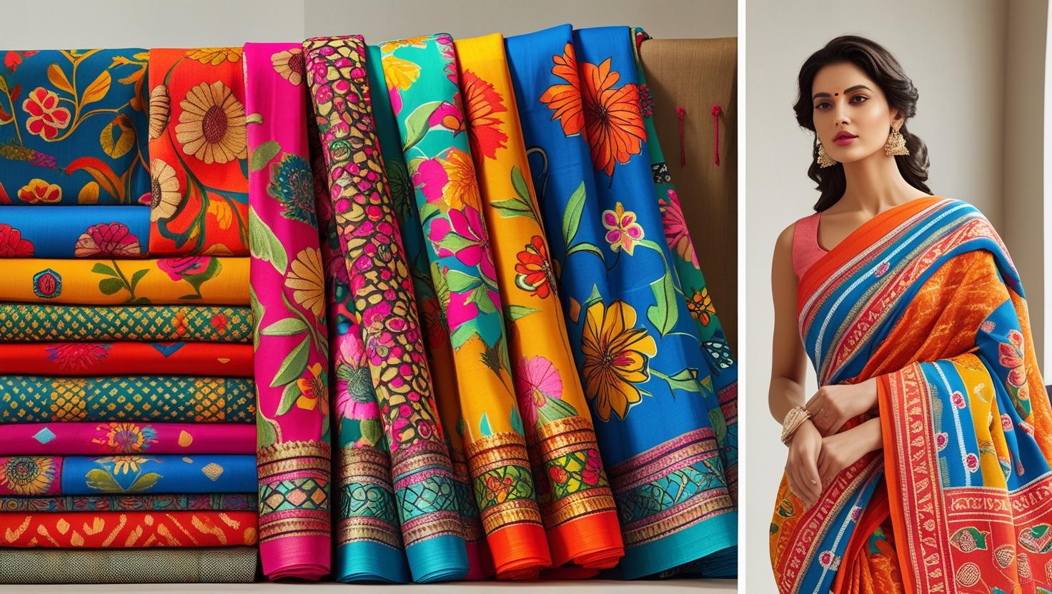 The Most Vibrant Cotton Saree Prints to Brighten Your Wardrobe.